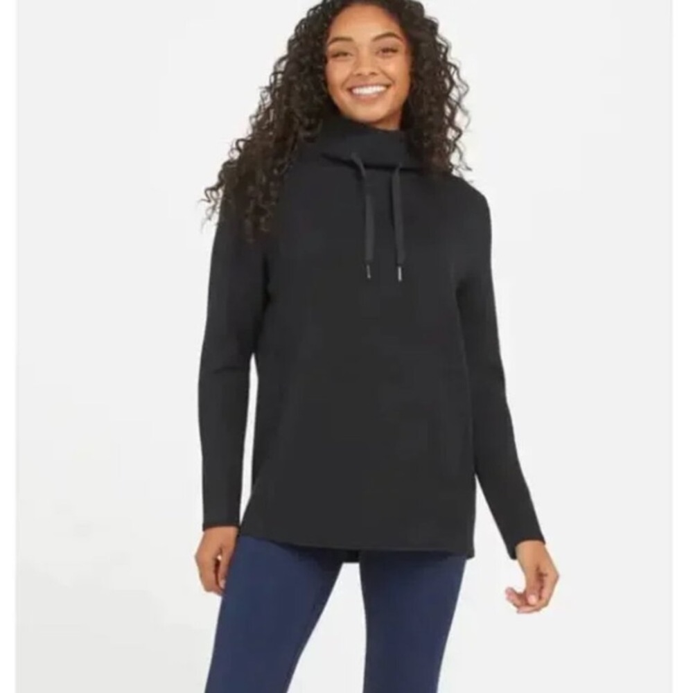 Spanx AirEssentials Got Ya Covered Pullover Black size XL NWT cloud